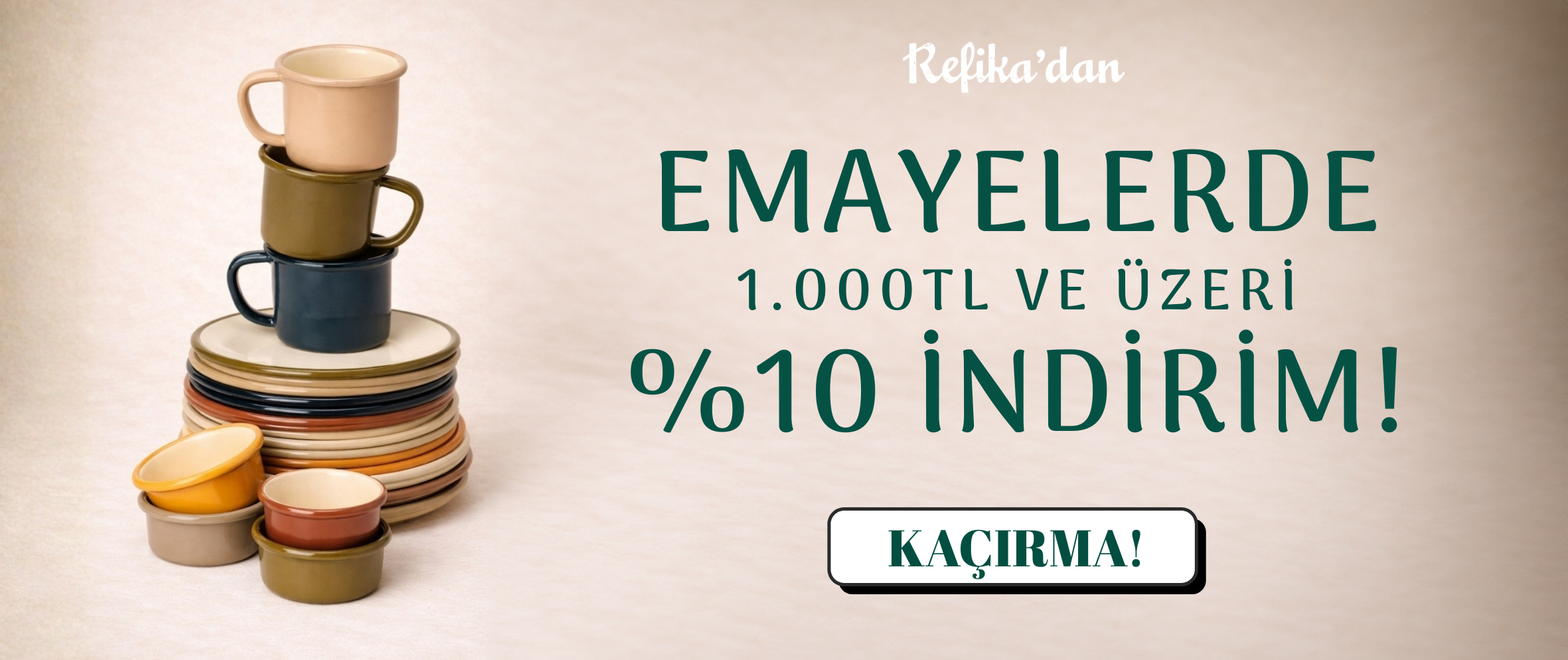 emaye indirim