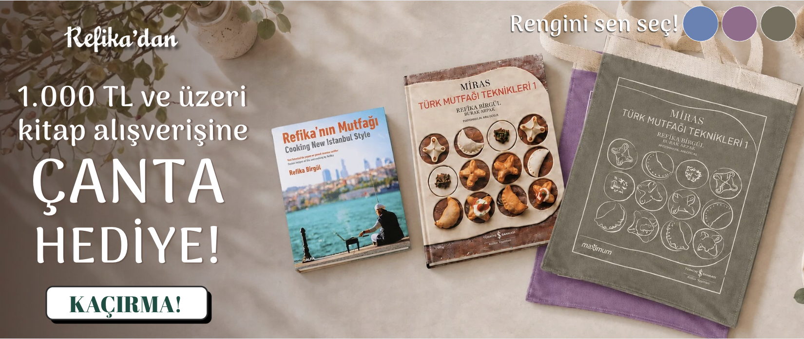 kitap çanta hediye