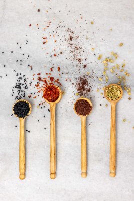 Ahşap Ölçü Kaşığı 2'Li Set - Refikadan