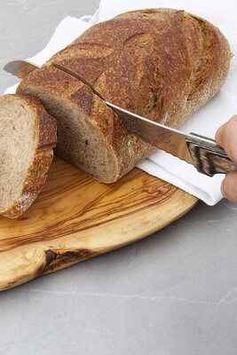 Ekmek Bıçağı l Kahverengi Saplı - 3