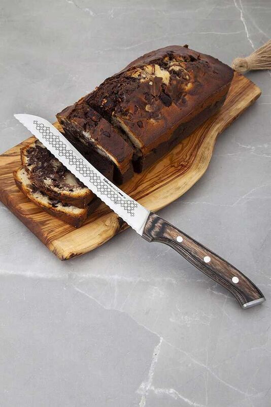 Ekmek Bıçağı l Kahverengi Saplı - 4