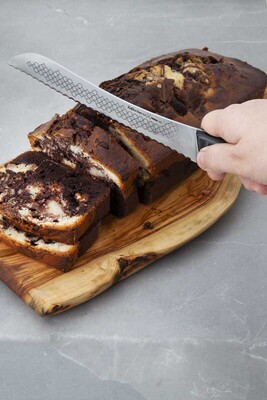 Ekmek Bıçağı l Siyah Saplı - Thumbnail