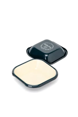 Emaye Kare Kase Seti 4lü - Petrol Kordonlu - Refikadan (1)