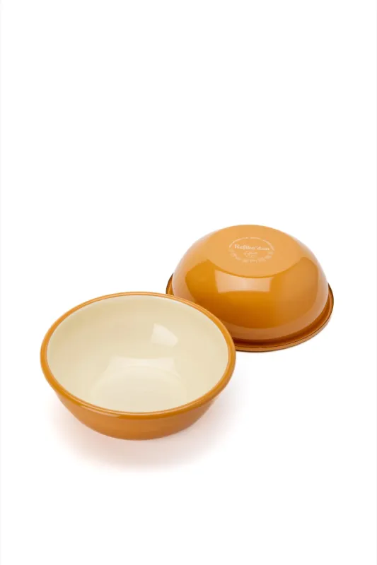 Emaye Kase Seti 2li - Hardal Kordonlu - 2