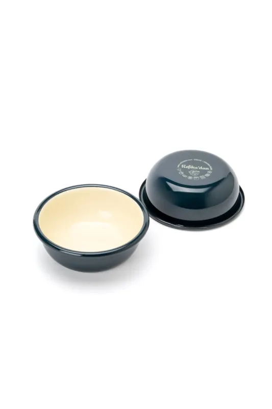 Emaye Küçük Kase Seti 2li - Petrol Kordonlu - 2