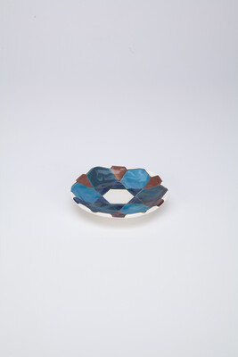 Gönlübol Çay Bardağı ve Tabağı - Geometrik Desenli - 5
