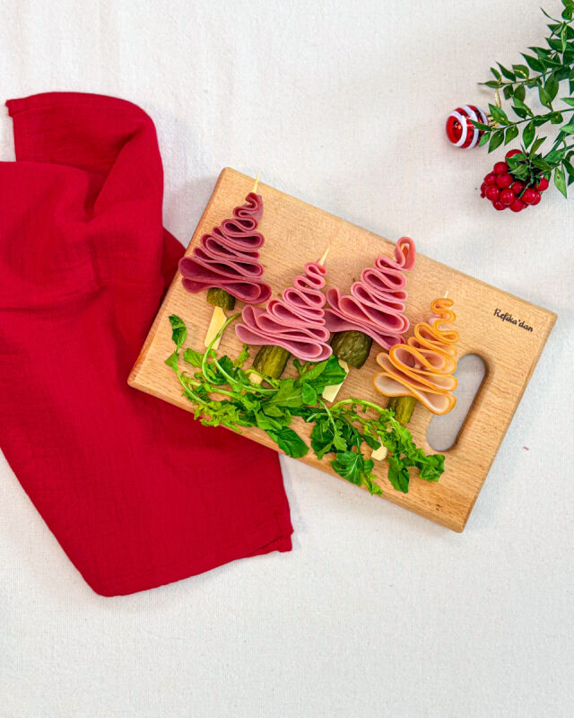 Gürgen Kesme Tahtası+Müslin Kurulama Bezi set - Kırmızı - 2