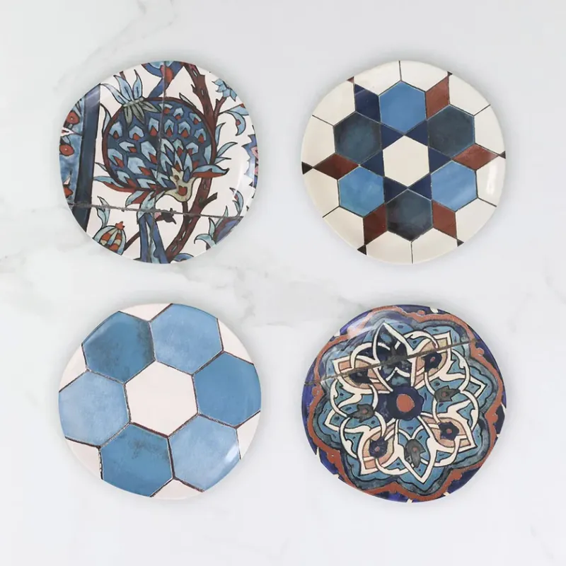 Karaca Refikadan Ceramic Serveware Set, 4 Piece, 20cm, Multi - 3