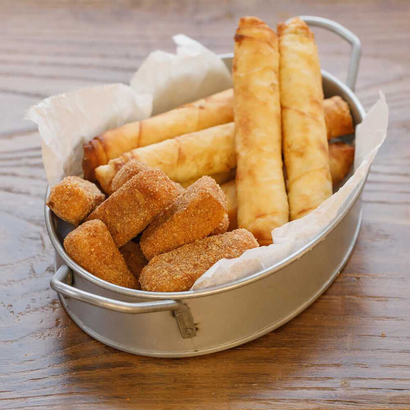 Karaca Refika'dan Galvaniz Oval Tepsi 21 cm - 1