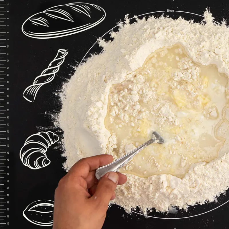 Karaca Refika's Measuring Dough Rolling Mat – Silpat 40x50 cm - 3