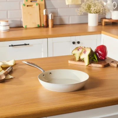 Karaca Swiss Crystal Almond Cream Pan 26 Cm - 3