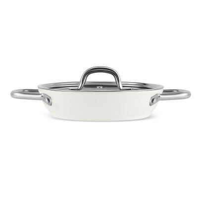 Karaca x Refika Swiss Crystal Creamy Metal 6 Parça Sahan Set Krem - KARACA X REFIKA BIRGÜL (1)