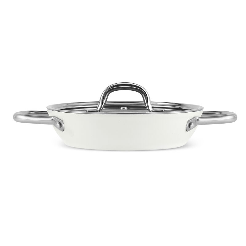 Karaca x Refika Swiss Crystal Creamy Metal 6 Parça Sahan Set Krem - 2