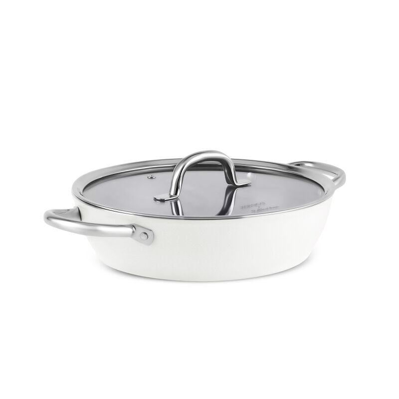 Karaca x Refika Swiss Crystal Creamy Metal Karnıyarık Tencere 30 Cm - 2