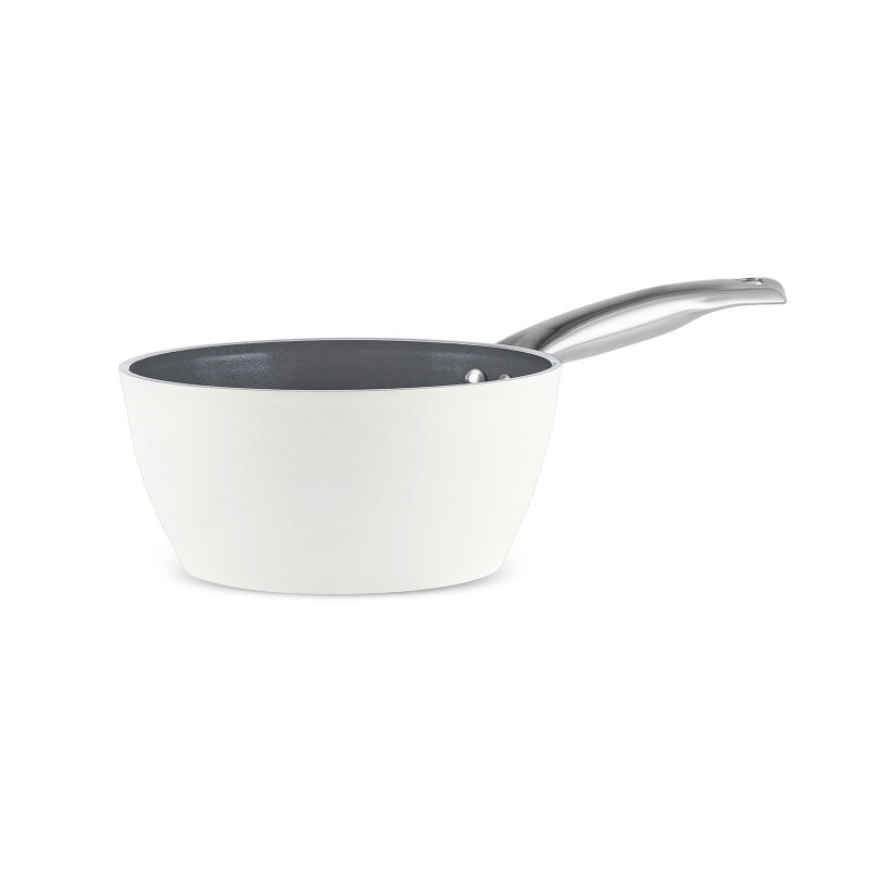 Karaca x Refika Birgül Swiss Crystal Creamy Metal Sütlük 14 Cm - 1