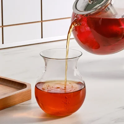 KARACA X REFİKA Gönlübol Glass Teapot - 3