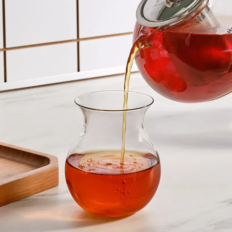 KARACA X REFİKA Gönlübol Glass Teapot - 3