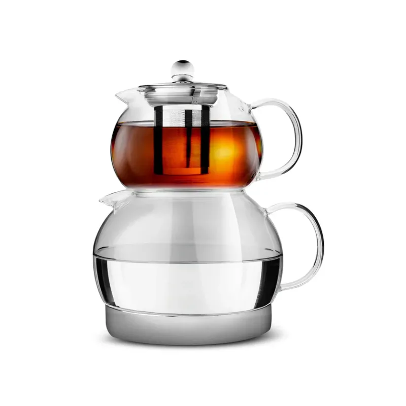 KARACA X REFİKA Gönlübol Glass Teapot - 1