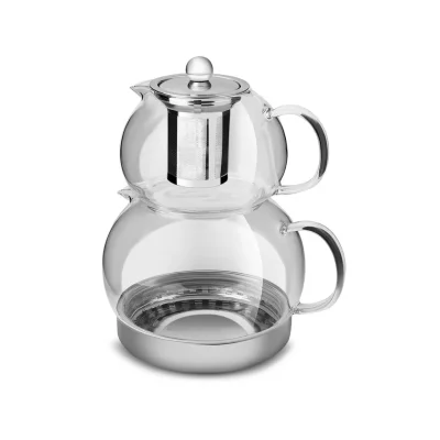 KARACA X REFİKA Gönlübol Glass Teapot - 2