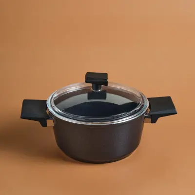 Karaca x Refika Swiss Crystal 20 cm Tencere Black - 1