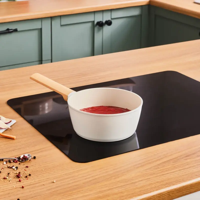 Karaca x Refika Swiss Crystal Almond Cream 18 cm Sosluk - 2