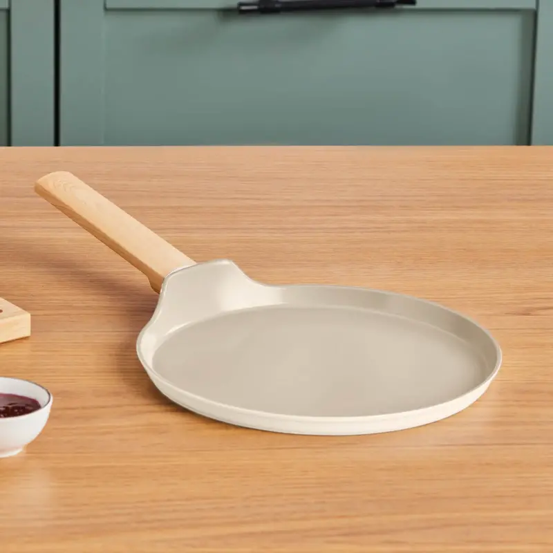 Karaca x Refika Swiss Crystal Almond Cream 25 cm Pankek Tava - 1