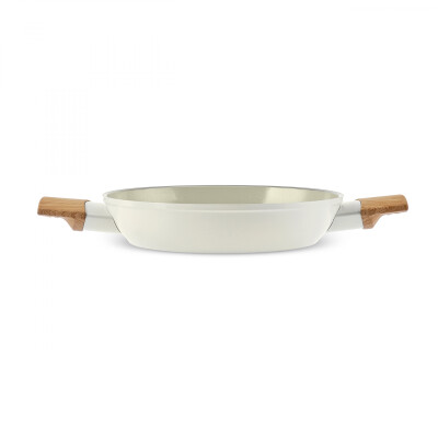 Karaca x Refika Swiss Crystal Almond Cream İndüksiyon Tabanlı 20 cm Sahan - KARACA