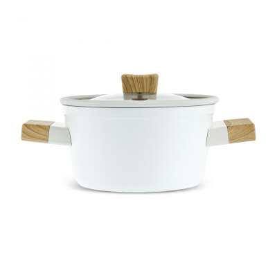 Karaca x Refika Swiss Crystal Creamy Wood Tencere 20 cm - KARACA (1)