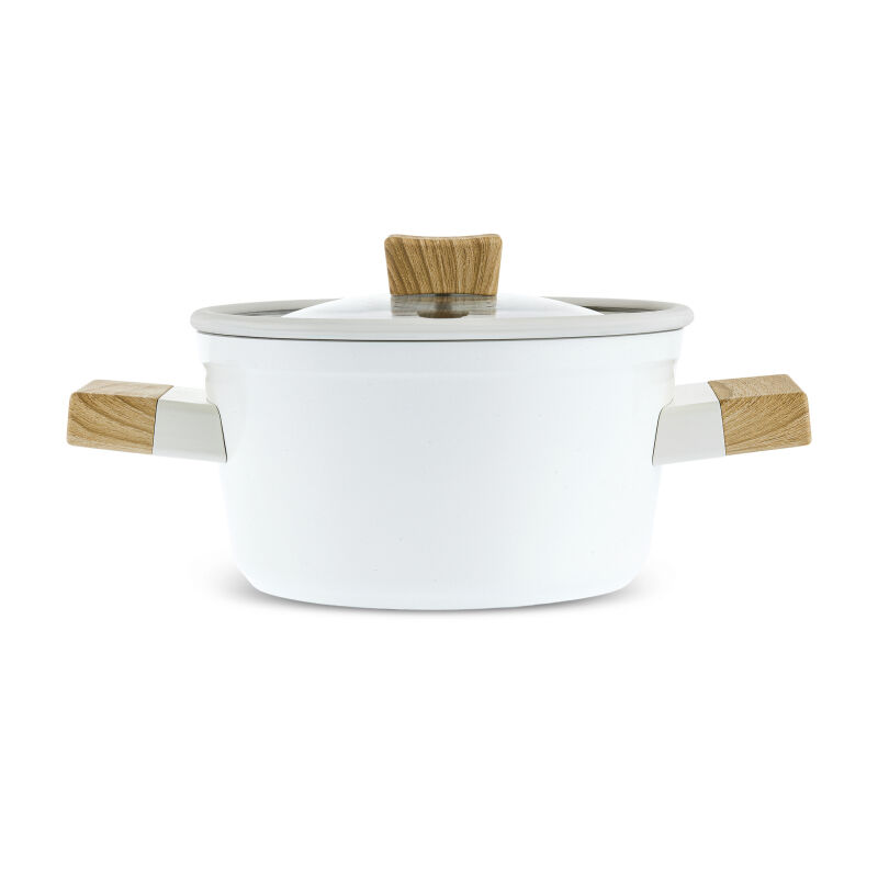 Karaca x Refika Swiss Crystal Creamy Wood Tencere 20 cm - 2