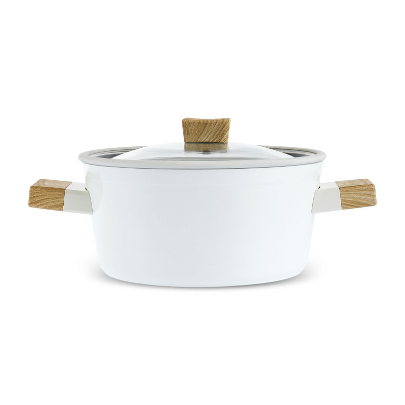 Karaca x Refika Swiss Crystal Creamy Wood Tencere 24 cm - 2