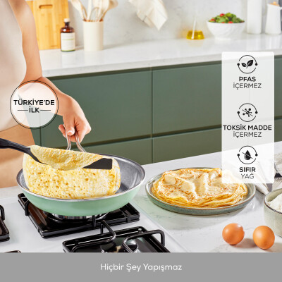 Karaca x Refika Swiss Crystal Mastermaid 9 Parça Tencere Set Cream - KARACA (1)