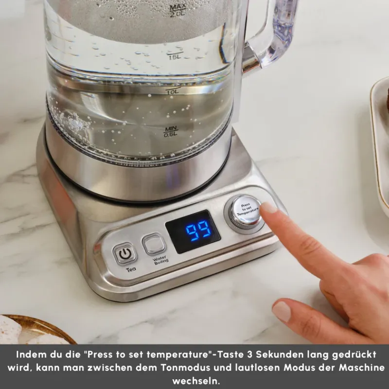 Karaca X Refika Tea Maker XL Chrome - 5