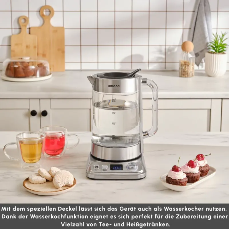 Karaca X Refika Tea Maker XL Chrome - 2