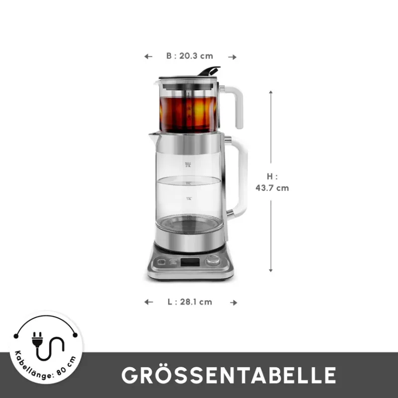 Karaca X Refika Tea Maker XL Chrome - 6