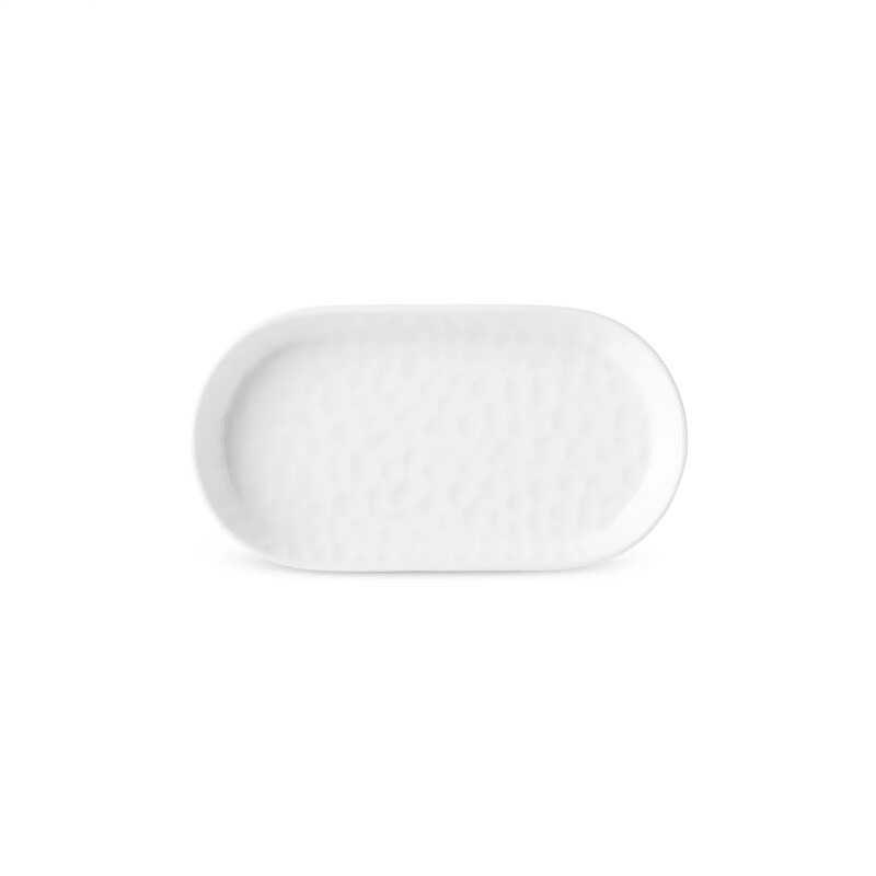 Karaca x Refika Bembeyaz Kayık Tabak 18 Cm - KARACA