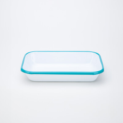 Karaca X Refika'dan Emaye Kayık Tabak 21 Cm Mavi - KARACA