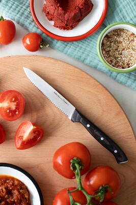 Meyve, Sebze Soyma ve Dişli Doğrama Bıçağı | 12 cm. - 2