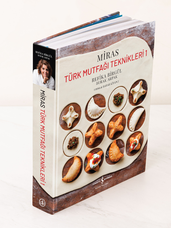 Miras Türk Mutfağı Teknikleri 1 Sert Kapak ve Bez Çanta Seti HAKİ - 4