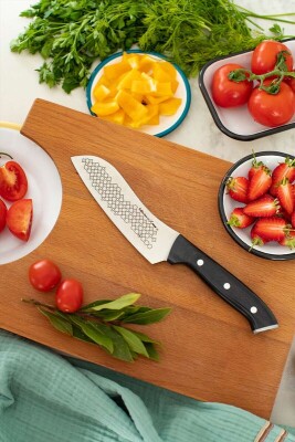 Mutfak Meraklılarına Özel Şef Bıçağı ve Miras Türk Mutfağı Teknikleri 1 Karton Kapak SET - 3