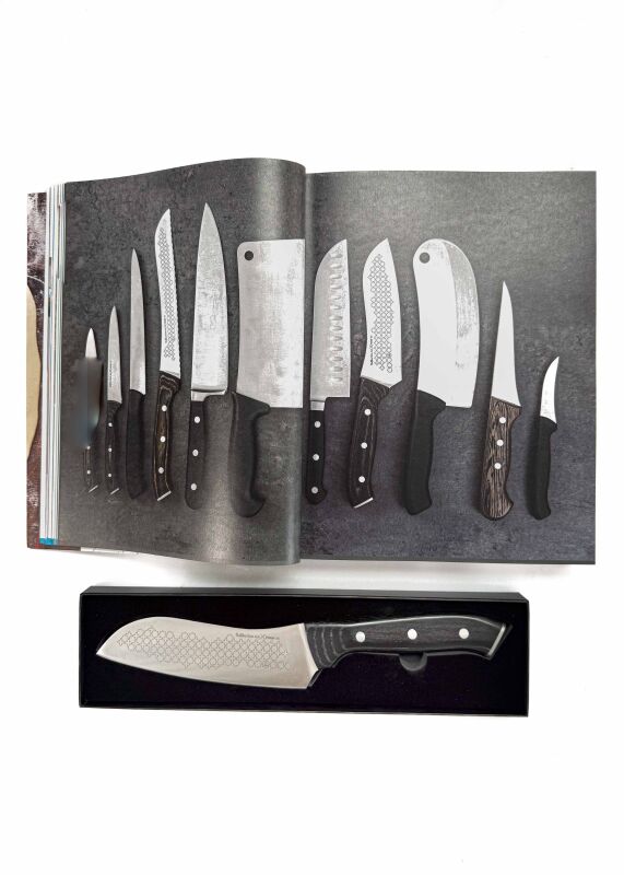Mutfak Meraklılarına Özel Şef Bıçağı ve Miras Türk Mutfağı Teknikleri 1 Karton Kapak SET - 4