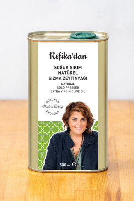 Soğuk Sıkım Naturel Sızma Zeytinyağı | 500 ml. - Refikadan
