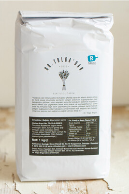 Dr. Tolga'dan Atalık Tohumdan Tam Buğday Unu | 1 kg. - Refikadan