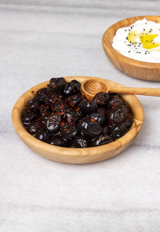 Zeytin Ağacı Sunum Tabağı - 13 cm - 5